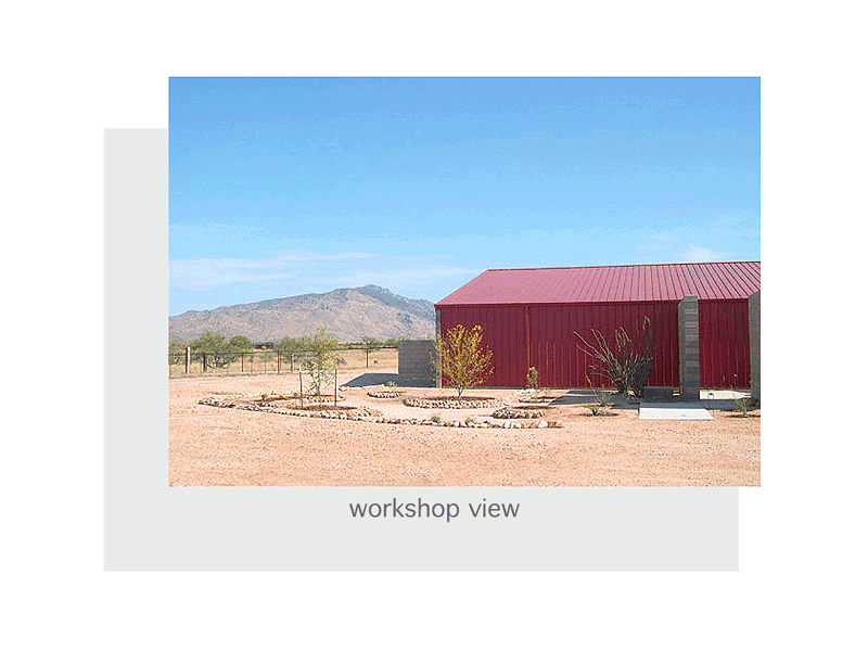pima county residence - workshop landscaping