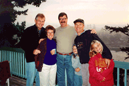 frank mascia with dobras family